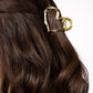 Love Heart Clawclip - Gold