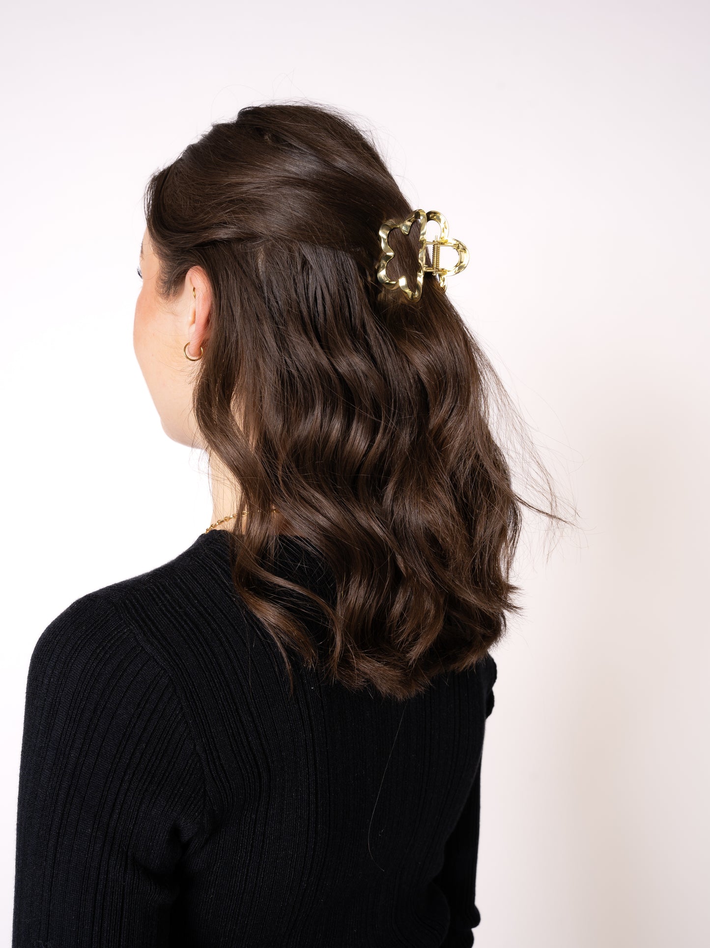 Flower Clawclip - Gold