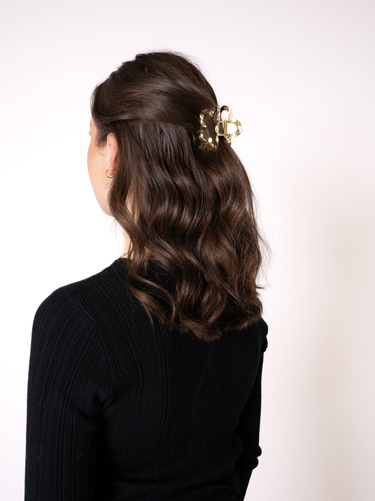 Flower Clawclip - Gold