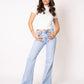 Flared Jeans - Light Blue