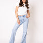 Flared Jeans - Light Blue