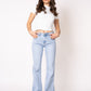 Flared Jeans - Light Blue