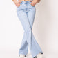 Flared Jeans - Light Blue