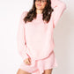 Slow it Down Knit Sweater - Rosa