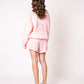 Slow it Down Knit Shorts - Rosa