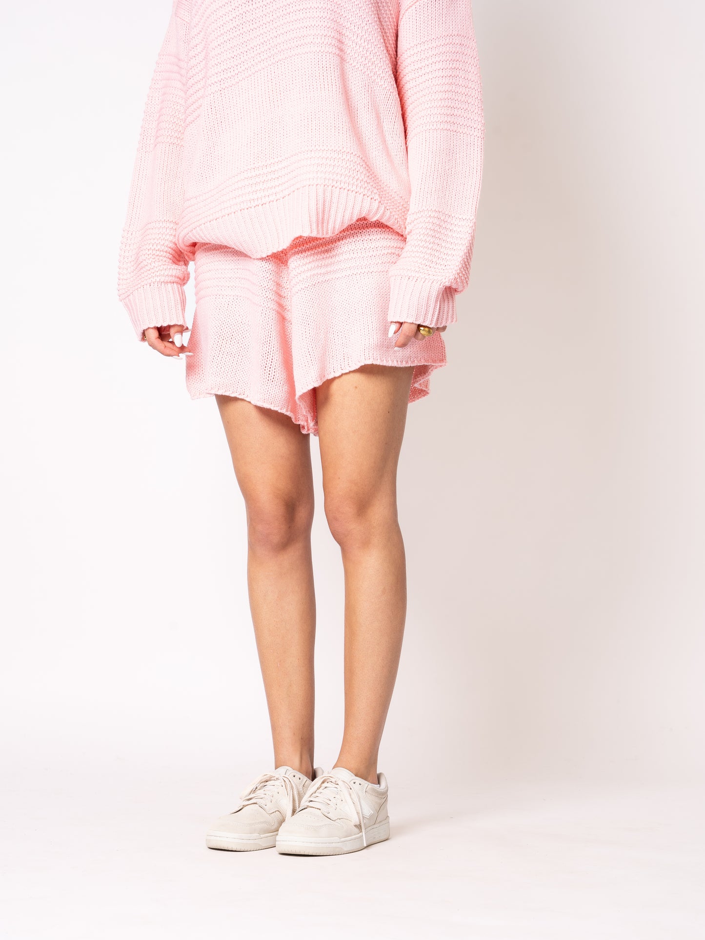 Slow it Down Knit Shorts - Rosa