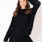 Slow it Down Knit Sweater - Schwarz