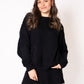 Slow it Down Knit Sweater - Schwarz