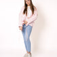 Baumwoll Musselinjacke Lotta - Rosa