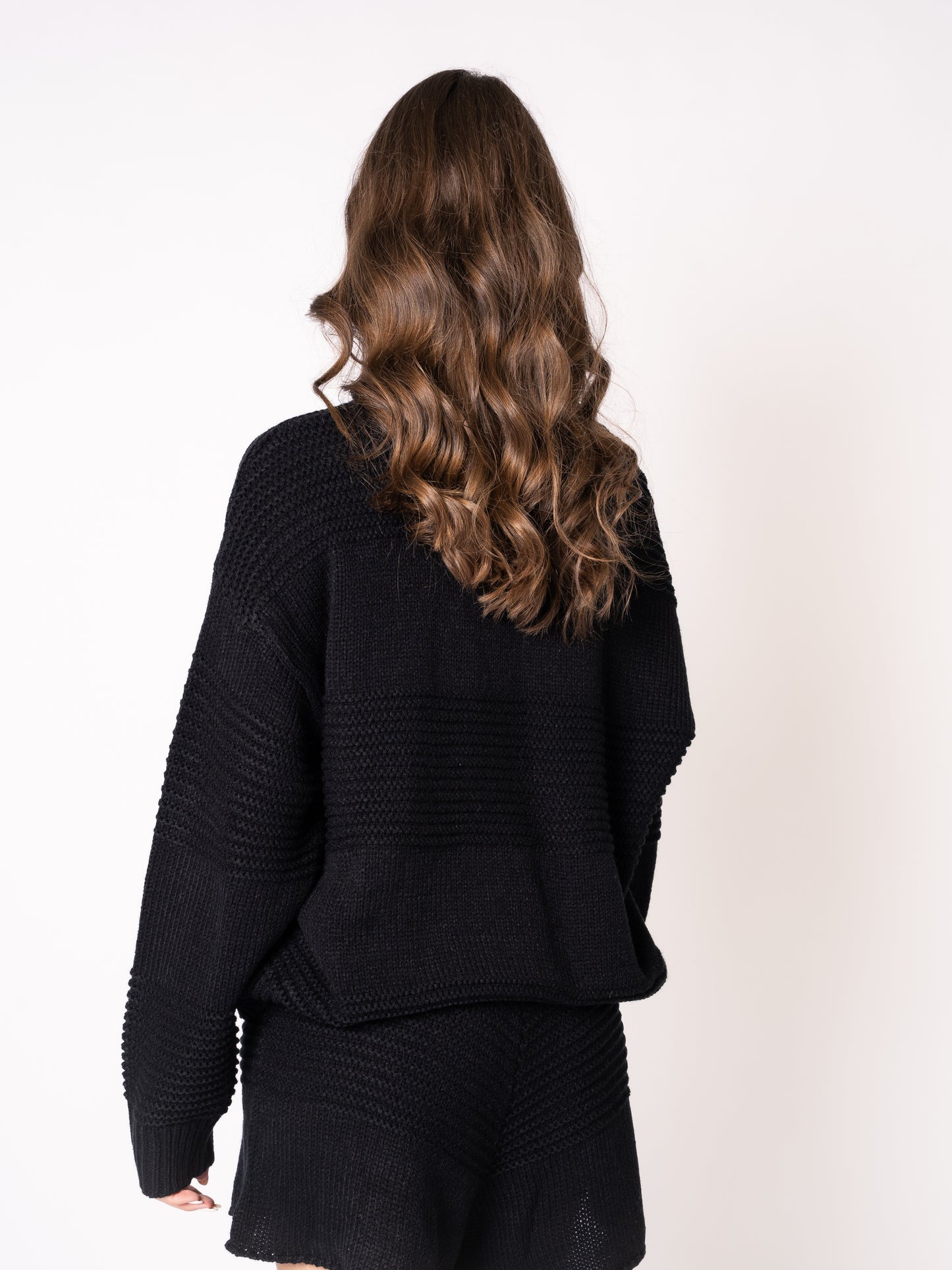 Slow it Down Knit Sweater - Schwarz