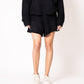 Slow it Down Knit Shorts - Schwarz