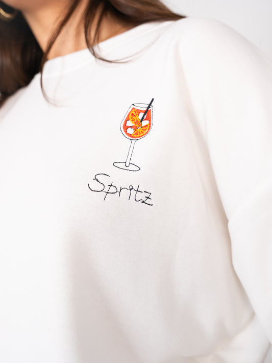 Spritz Sweater - Cremeweiß