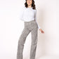 Wide Leg Jeans Leo - Grau