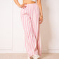 Musselinhose Medium Bold Stripes - Rosa/Weiß