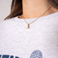 Cowboy Boots Necklace - Gold Silber