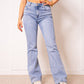 Flared Jeans - Denim Blue