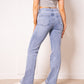 Flared Jeans - Denim Blue