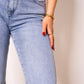 Flared Jeans - Denim Blue