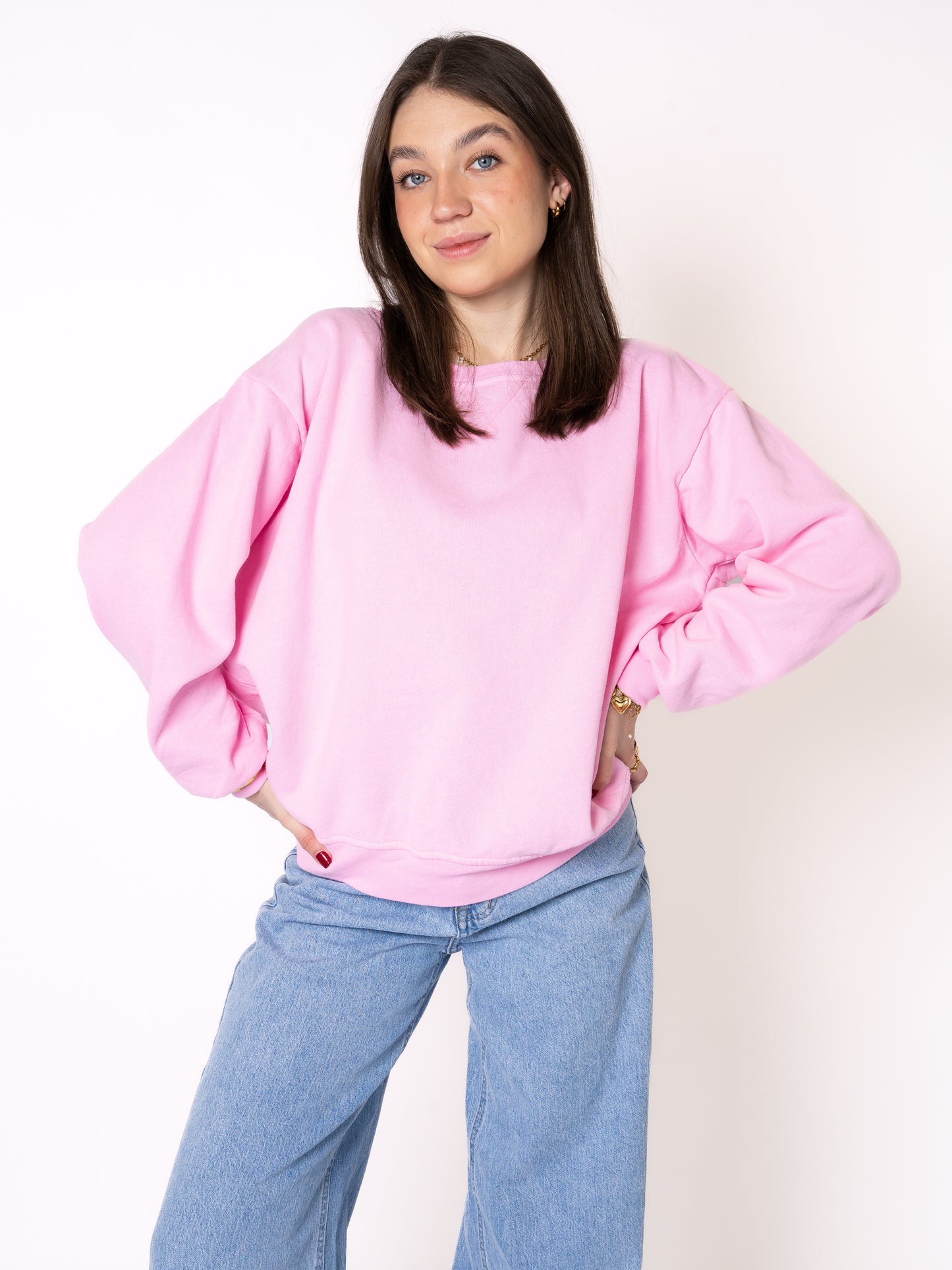 Basic Foundation Sweater - Rosa