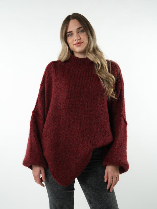 Strickpullover Felina - Bordeaux