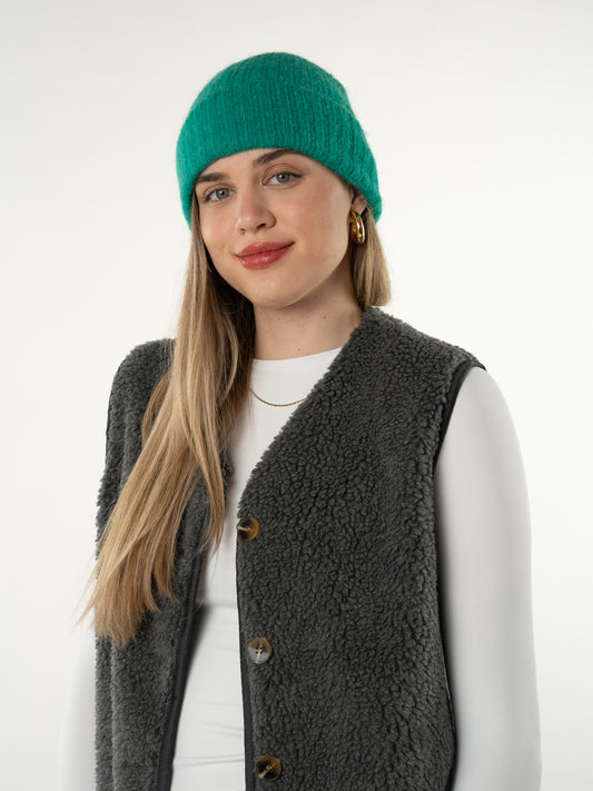 Basic Beanie - Emerald