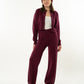 Get Comfy Knit Pants - Bordeaux