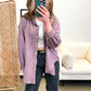 Musselinbluse Mauve Bluse aus Musselin 